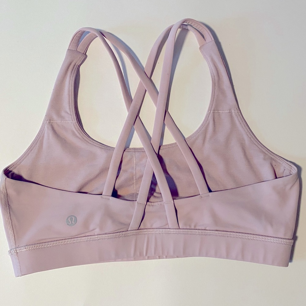 Energy bra - sz 8 - light pink/pale